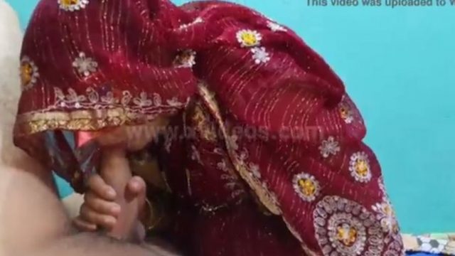 Indian Bride Blowjob - Hot Indian blowjob by newly wed desi bride