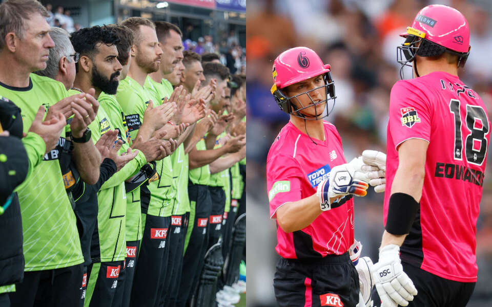 BBL 2025-26: Match 7, THU vs SIX Match Prediction